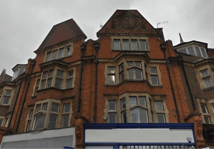 The building at Golders Green Road, London + Hampstead Serviced Offices Ltd