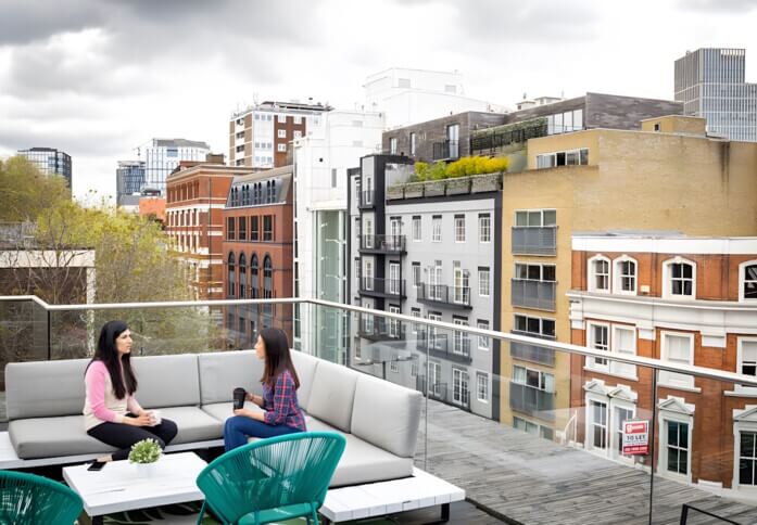 Roof terrace in 69 Old Street, Covalt Management Services Limited, Old Street, EC1 - London