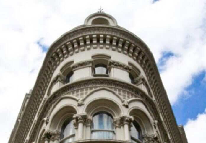 Building outside at Queen Victoria Street, First Base, Cannon Street