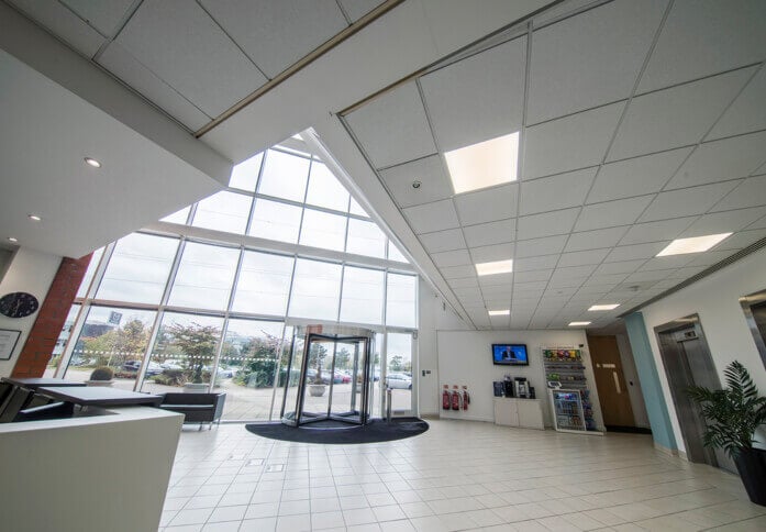 Foyer area at Victory Way, Regus in Dartford