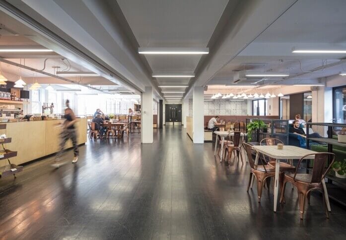 Breakout space for clients - Charecroft Way, Workspace Group Plc in Shepherds Bush