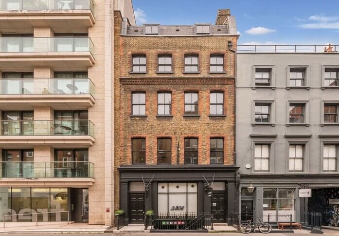Building external for 25 Newman Street, KONTOR HOLDINGS LIMITED (managed), Fitzrovia, W1 - London