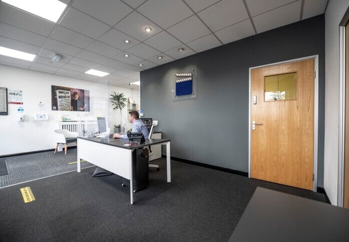 Reception area at Boundary Street, North West Industrial Estates Limited in Liverpool, L2