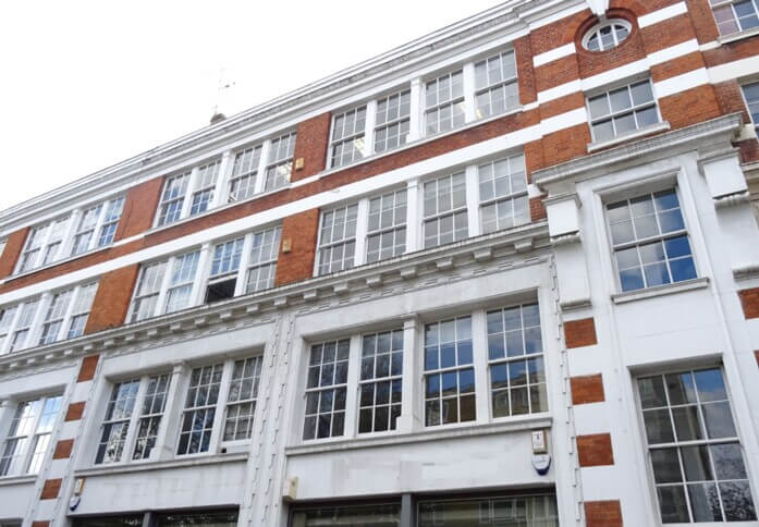 The building at Ironmonger Row, PG High Cross Ltd in Old Street