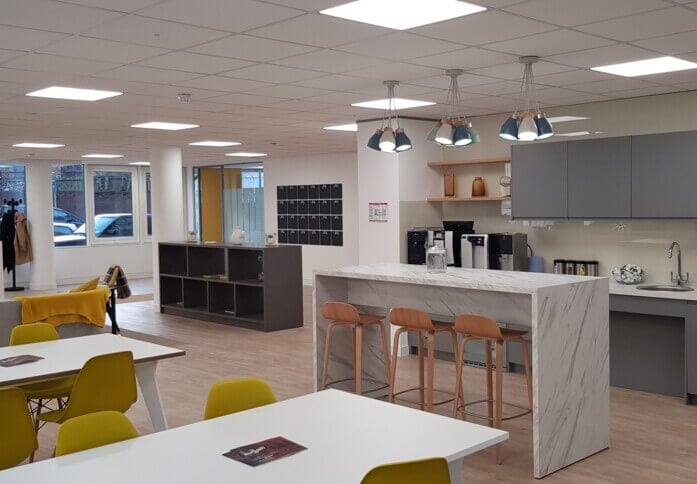 Kitchen at Elmfield Park, Regus in Bromley