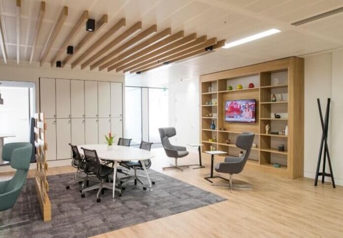 Breakout space in St Marys Axe, Regus (Liverpool Street)