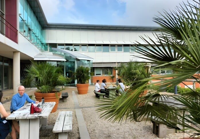 Courtyard area, Sussex Innovation, Sussex Innovation Centre Management Limited in Falmer, BN1 - East England