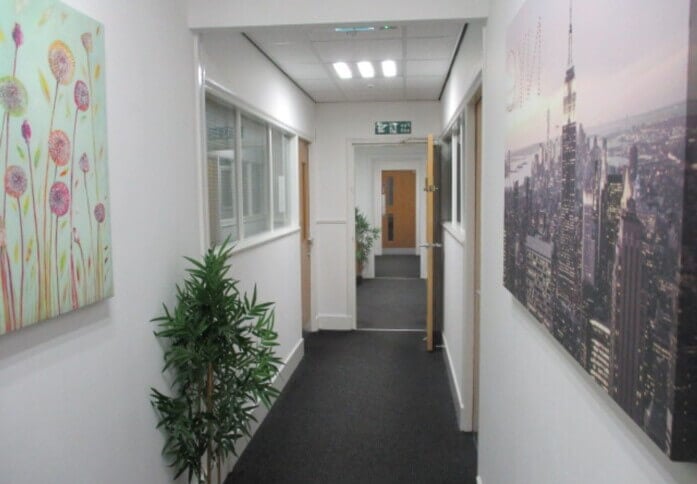 The hallway at Adelaide Street, Parkshaw Limited in Heywood, OL10