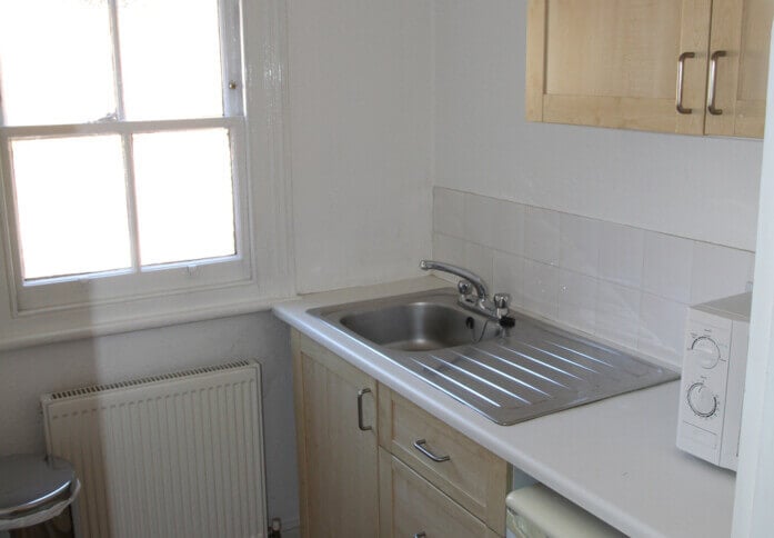 Kitchenette at Watling Street, The Workstation Holdings Ltd in Radlett