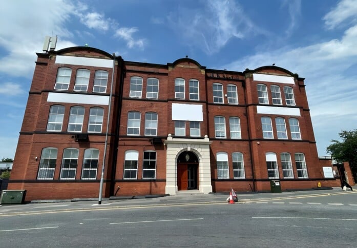 The building at Armley Road, Malik House Ltd in Leeds, LS1