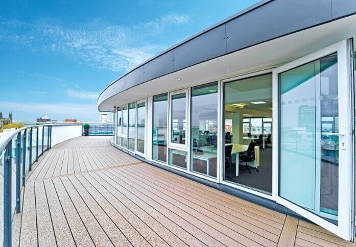 Balcony/terrace at St George's Way,Regus, Leicester