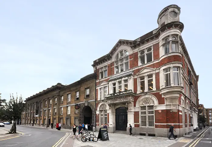 Building outside at Weston Street, Workspace Group Plc, Bermondsey