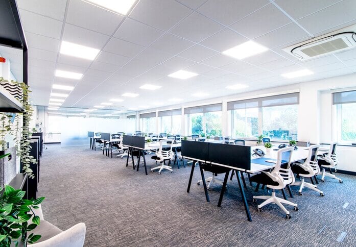 Dedicated workspace in Parkway Court, Pure Offices, Oxford, OX1 - South East