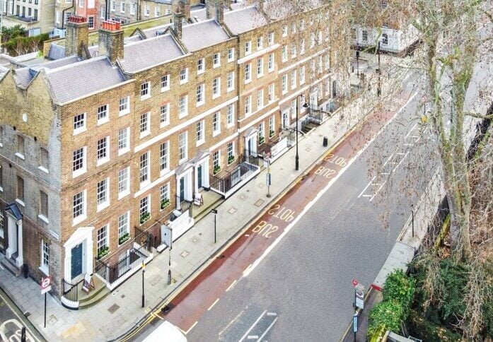 The building at Theobalds Road, The Boutique Workplace Company in Chancery Lane