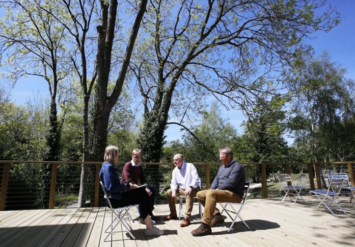 Outdoor area at Quarry Road, Oxford Innovation Ltd in OX1