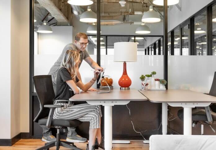 Dedicated workspace in Fore Street Avenue, WeWork, Moorgate