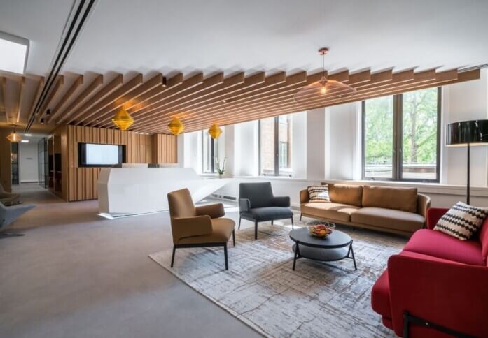 Reception in Berkeley Square, Regus, Mayfair