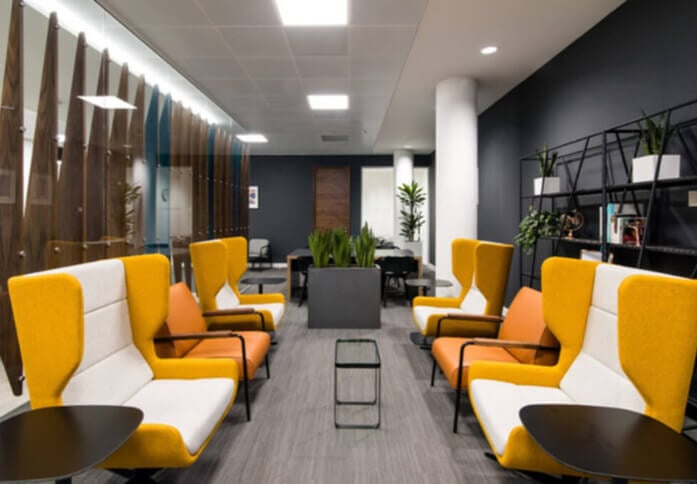 The breakout area - George Square, The Boutique Workplace Company (Glasgow)