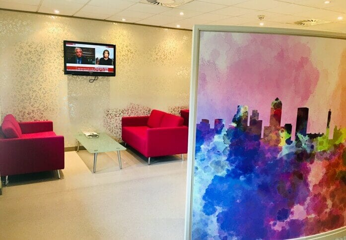 The breakout area - Pepper Street, The Serviced Office Company (Docklands)