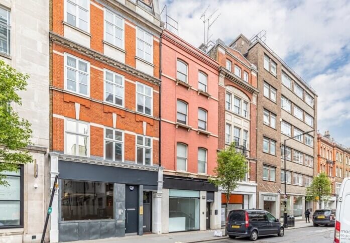 The building at Eastcastle Street, Workpad Group Ltd, Fitzrovia, W1 - London