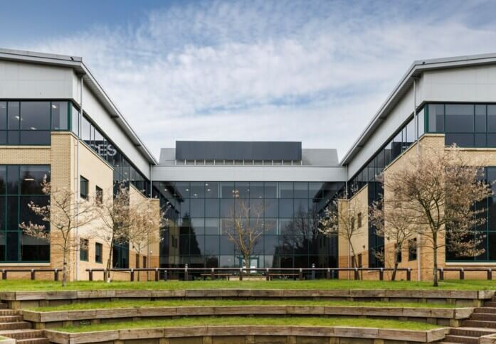 Building external for Lakeside Drive, Pure Offices, Warrington, WA1