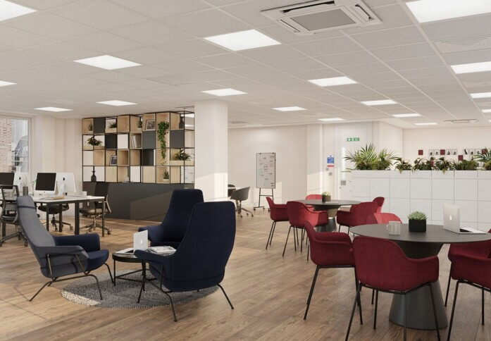 Breakout space for clients - Cornhill, Kitt Technology Limited in Bank