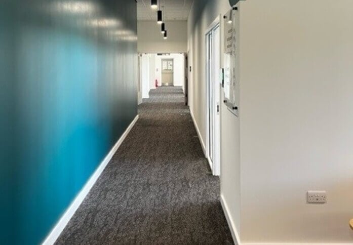 The hallway in Worksop Road, Blueprint Workspace Limited, Sheffield, S1