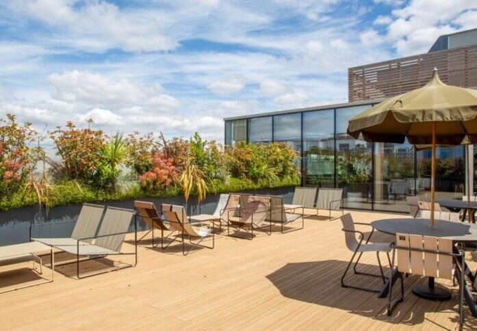 Roof terrace - Goswell Road, Techspace in Farringdon, EC1 - London