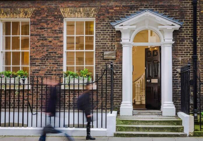 Building outside at Southampton Place, The Boutique Workplace Company, Holborn