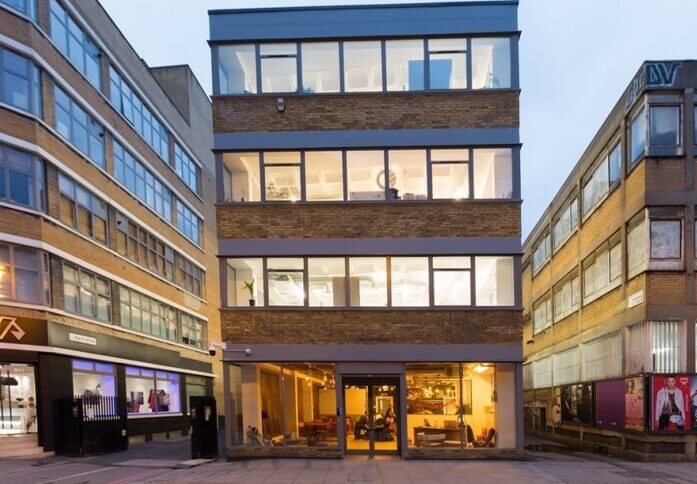 The building at Curtain Road, The Boutique Workplace Company in Shoreditch