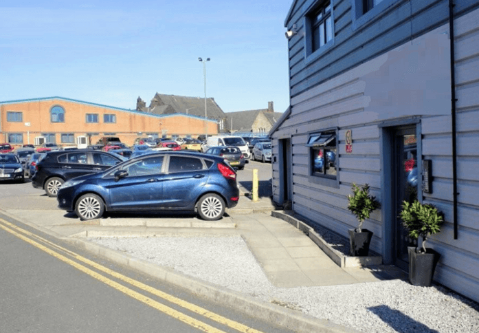 The building at Barcroft Street, Business Lodge, Bury