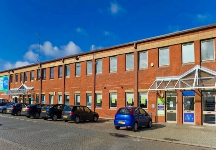 Building outside at Fort Kinnaird Retail Park, Regus, Edinburgh