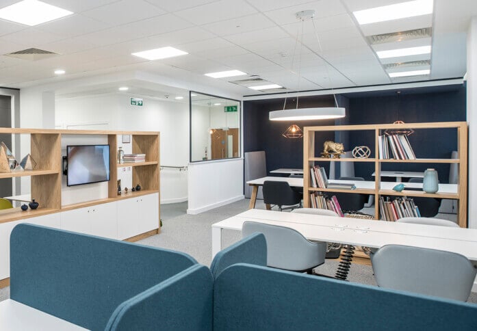 Breakout area at Calthorpe Road, Regus in Birmingham