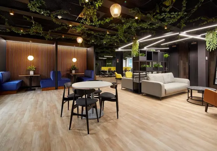 A breakout area in One Embankment, Wizu Workspace (Leeds), Leeds, LS1 - Yorkshire and the Humber