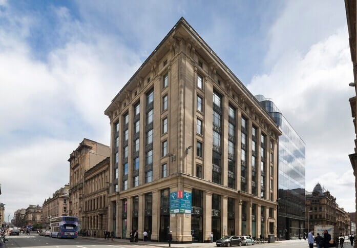 The building at 9 George Square, The Boutique Workplace Company in Glasgow, G1 - Scotland