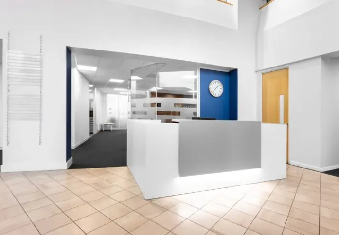 The reception at Admiral Way, Regus in Sunderland