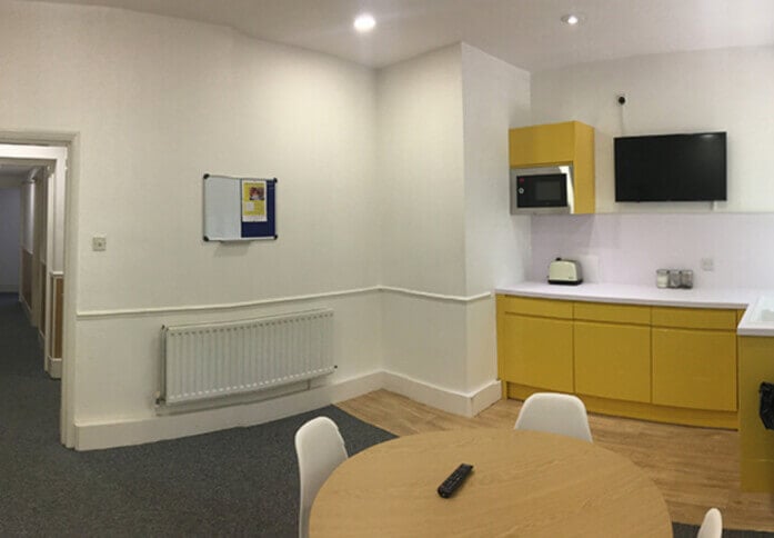 Breakout area at High Road, Rapid Prop Limited in Epping, CM16