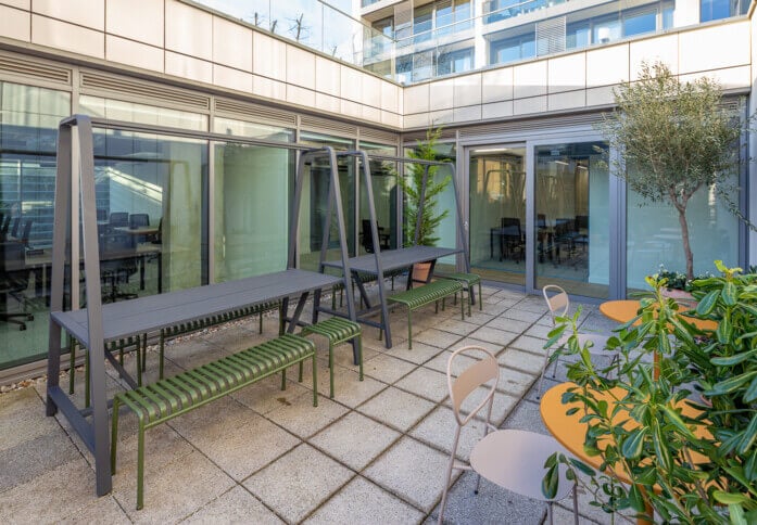 Outdoor space at Upper Richmond Road, Space Made Group Limited in Putney, SW15 - London