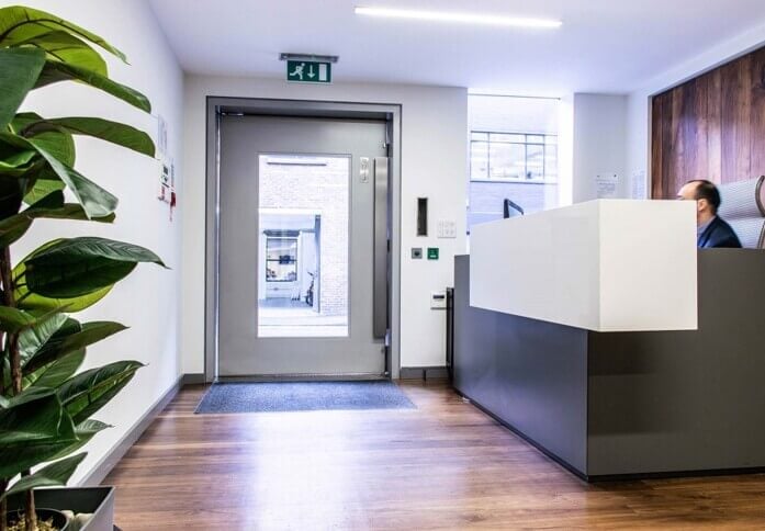 Reception in Bastwick Street, Needspace Limited, Clerkenwell