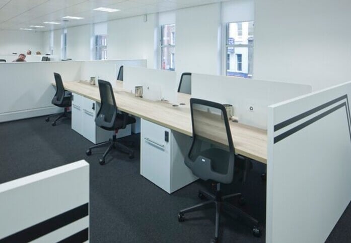 Shared desks offered at Borough High Street, Co Work Space LLP