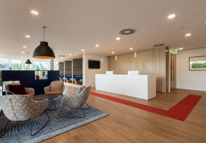 Reception in Wharfedale Road, Regus, Wokingham