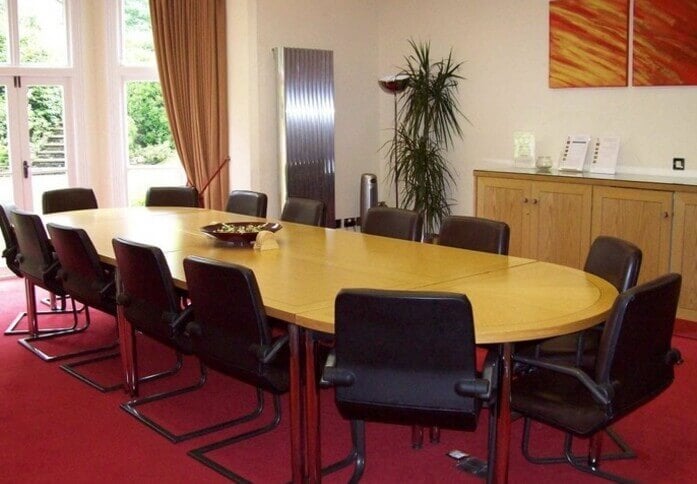 The meeting room at Market Street, DBS Centres in Castle Donington