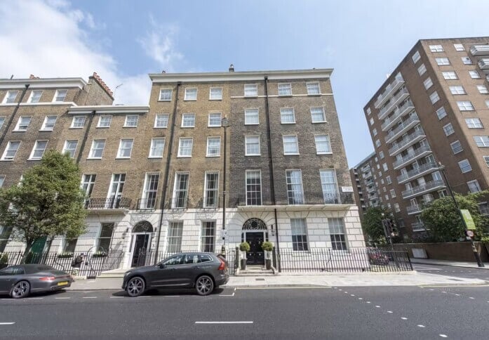 The building at Gloucester Place, The Argyll Club (LEO) in Marylebone, NW1 - London