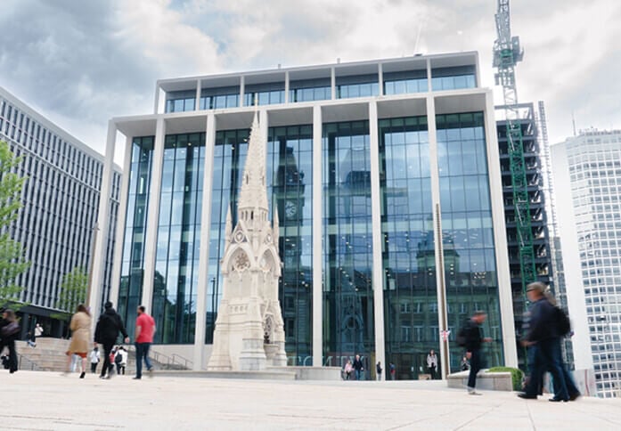 Building outside at Chamberlain Square, Cubo Holdings Limited, Birmingham, B1