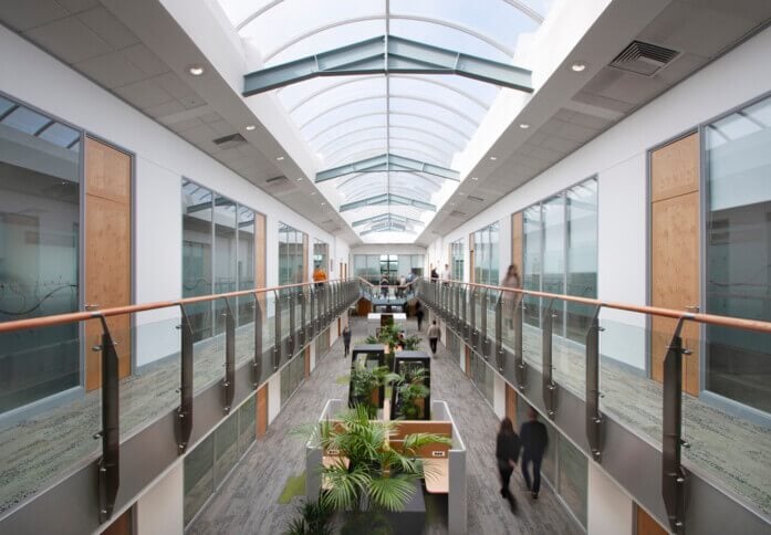 Atrium area at Selby Road, Carwood Park, in Leeds - LS1