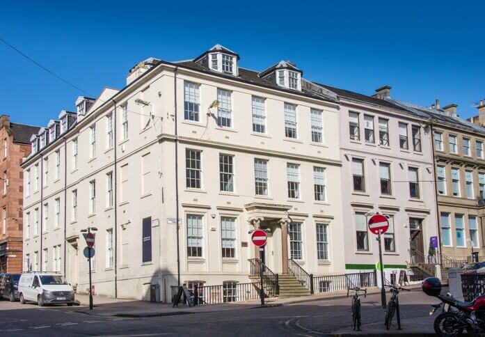 Building outside at West Regent Street, City & Wharf Ltd, Glasgow