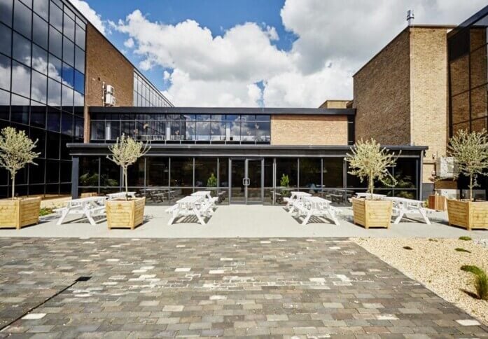 Building outside at Manton Lane, Carisbrooke Facilities Ltd., Bedford