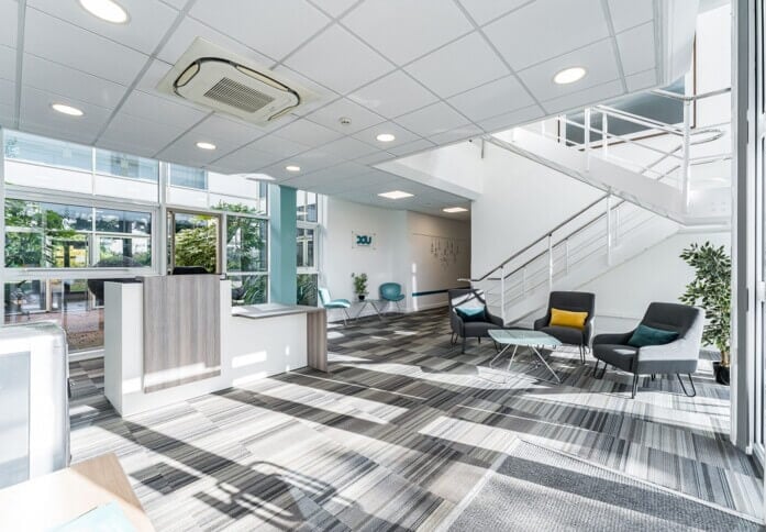 Reception in Solihull Parkway, United Business Centres, Birmingham, B1