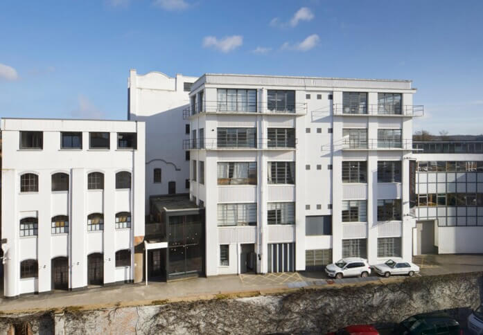 Building outside at Clarendon Road, Workspace Group Plc, Wood Green