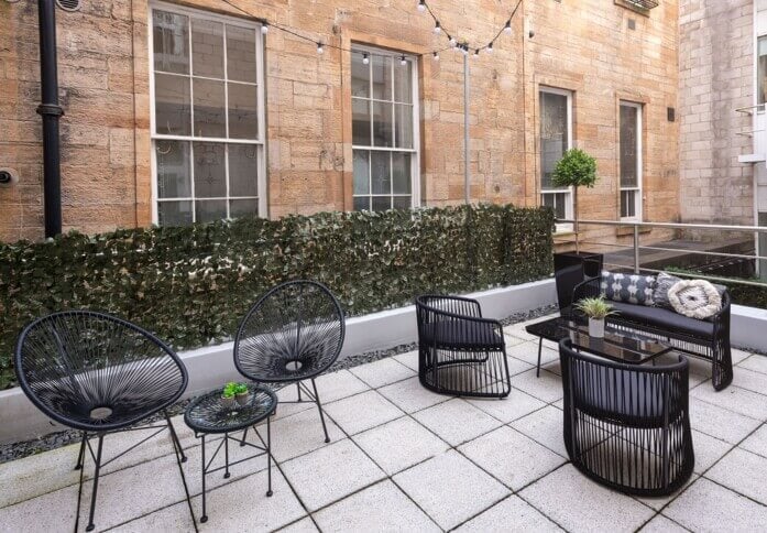 Roof terrace - St Vincent Street, Orega in Glasgow